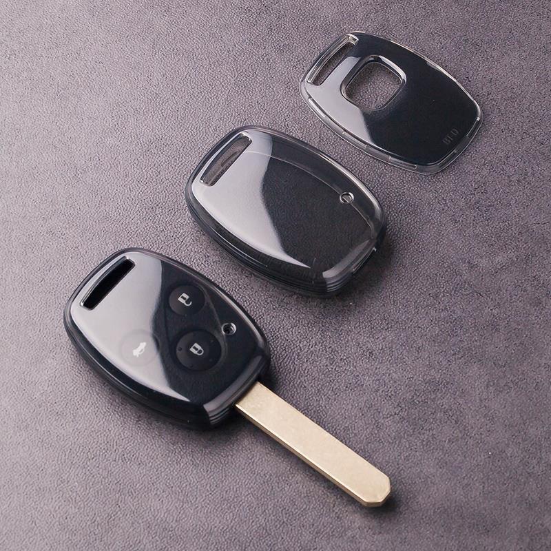 Honda Car Key Case for Accord 7th/8th Gen, CRV, Odyssey, Civic, Fit, Spirior