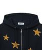Bauf Star Symbol Zip-Up Hoodie [Navy]