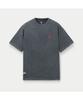 Silijeu Series X Gto Back Print Dyed Short Sleeve Satam26961Chx