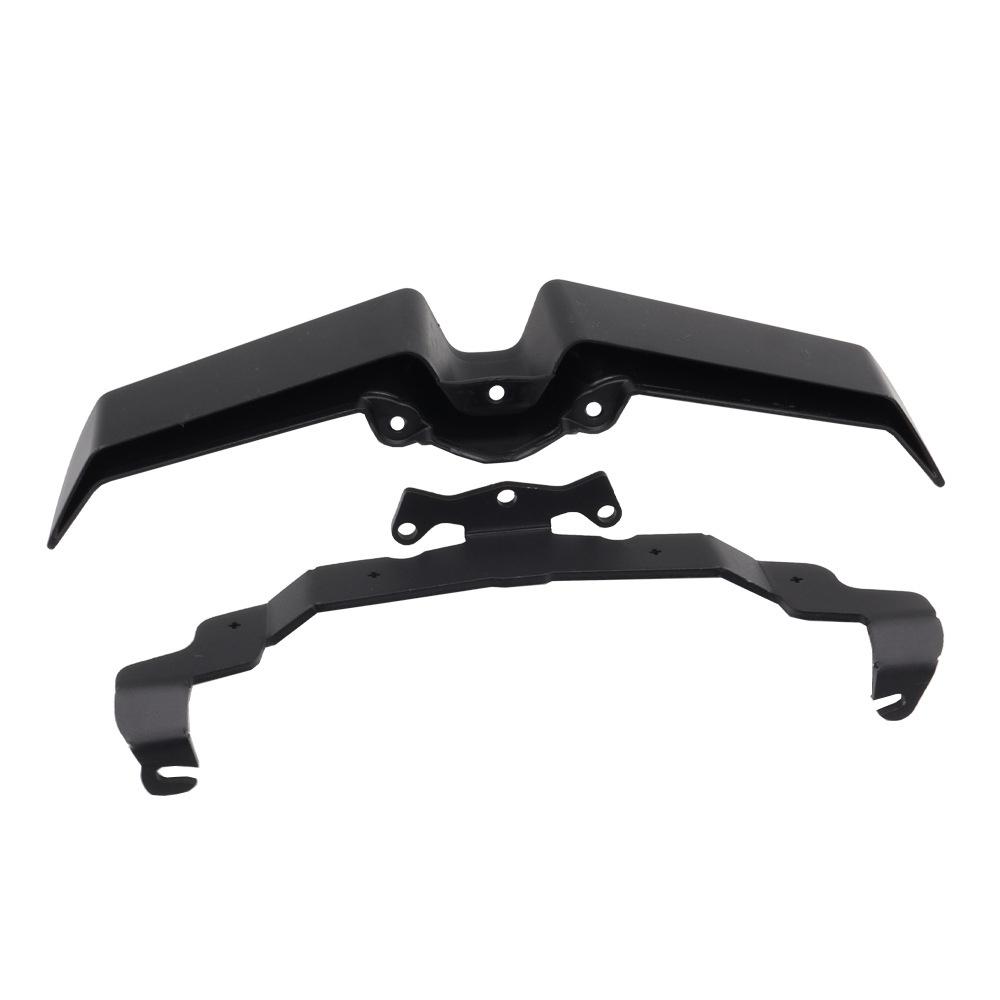 1Set Motorcycle Front Spoiler ABS Black Fit For YAMAHA MT-10 MT-10 SP 2022-