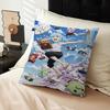 Anime Tensei Shitara Slime Datta Ken Cushion Cover Decorative Pillow Sofa Home Decor Case Pillow Cases
