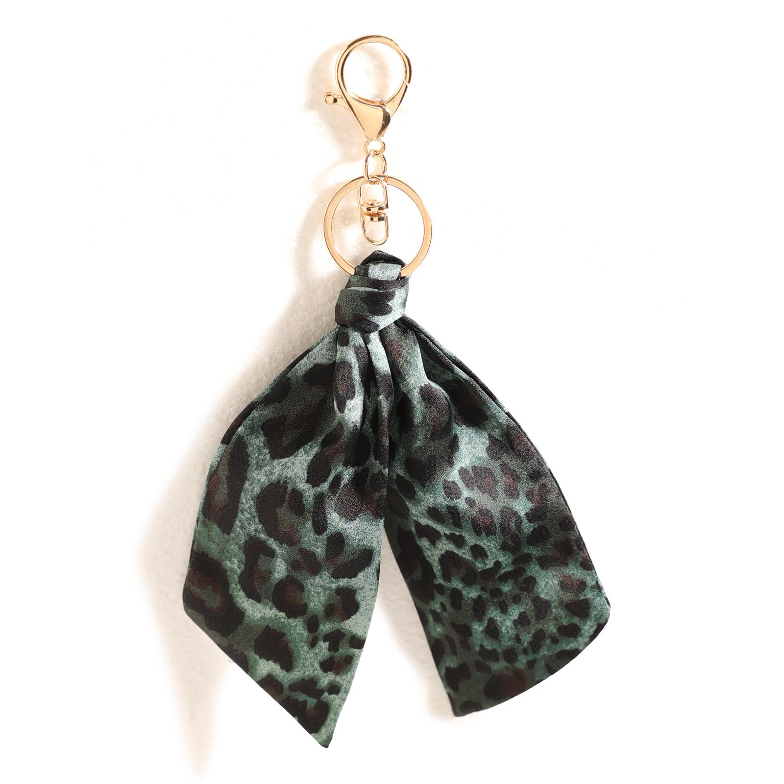 

Leopard Print Fabric Keychain Bag Accessory Ornament