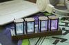 ClocTeck Nixie Tube Clock with Wi-Fi Sync & 16 Million Colors Customizable, Retro Modern Wooden Digital Clock