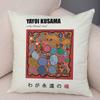 Nordic Style Yayoi Kusama Pumpkin Cushion Cover Decor Double Print Vintage Pillow Case for Sofa Home Car Plush Throw Pillowcase