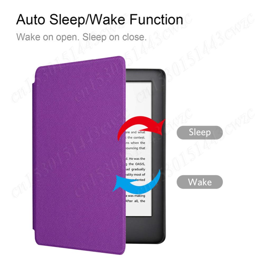 E-book Reader Case For Amazon New Kindle 5 2026 KPW Gen11th Waterproof Auto Sleep/Wake Hard Case 6.8''For Kindle PaperWhite 11th