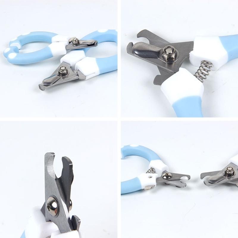 Durable Stainless Steel Pet Nail Clippers For Home Grooming