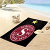 Servette Pride Print Beach Towel, Large Soft Quick Dry Towel for Beach Camping Swimming
