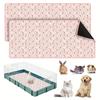 Liner Reusable Quick-Drying Highly Absorbent Bed Pad for Small Animals
