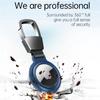 For AirTag Metal Case Protecto With keychain Metal Magnetic Shockproof Anti Scratch Fall Protect Shell Cover