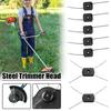 1Pcs Electric Weed Eater String Trimmer Head Wire Line Weed Wacker Head  for Cordless Grass Trimmers