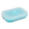 Collapsible Silicone Food Storage Container High Temperature Resistant Microwave Safe Lunch Box Environmental Friendly