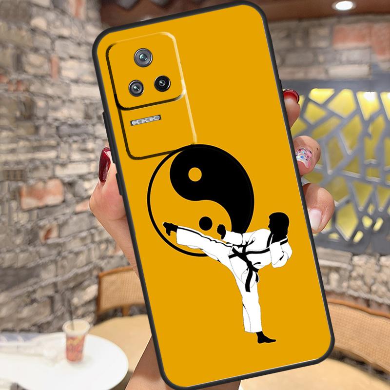 Kung Fu Taekwondo Karate Case For Xiaomi 13 14 15 Ultra 11T 12T 13T 14T Pro POCO X7 Pro X3 X5 X6 M6 F5 F6 Pro Cover