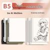 Morandi Detachable Student Sketchbook - Thick, Comfortable, Colorful Art Drawing Pad