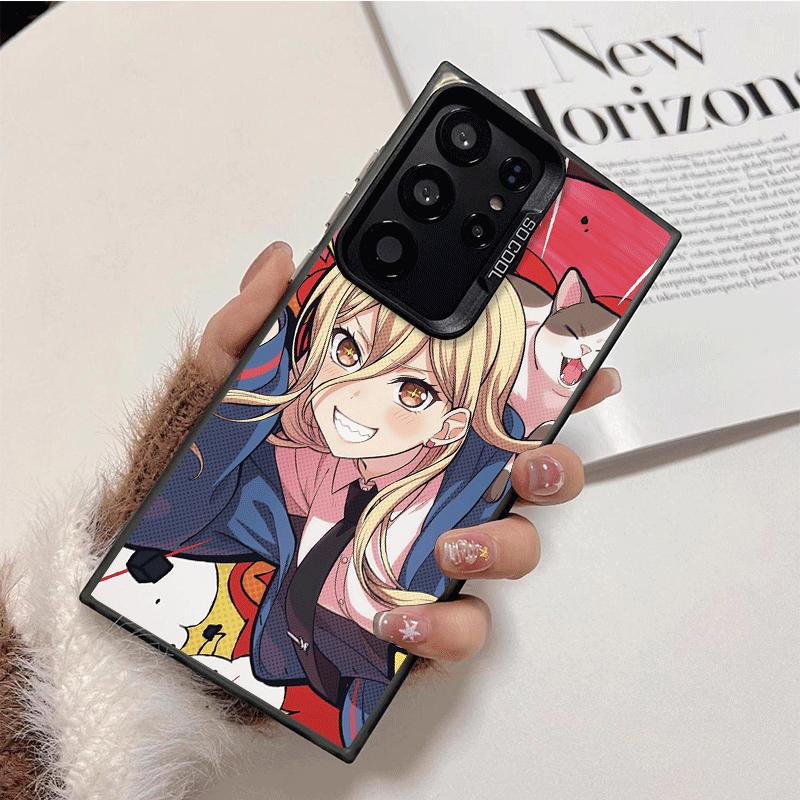 Anime Character Power CSM Soft Phone Case for Samsung Galaxy S24 S25 FE S26 Edge S23 Ultra S22 Plus S21 + Shockproof Cover Back