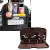 Vehicle Seat Back Organizers Tray Multifunctional Drink Holder Quick Mount System For Snacks Meals Car Interior