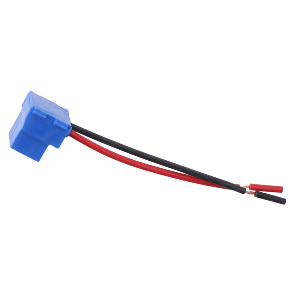 BYOBYO 4PCS H7 Ceramic Light Bulb Socket,Wiring Harness Connector Pigtail Adapter,Plug Connector with Wiring Harness for Car,Bulb