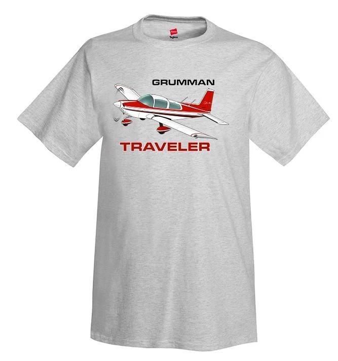 Grumman Tiger (Red #3) Airplane T-Shirt - Personalized w/ Your N# XL