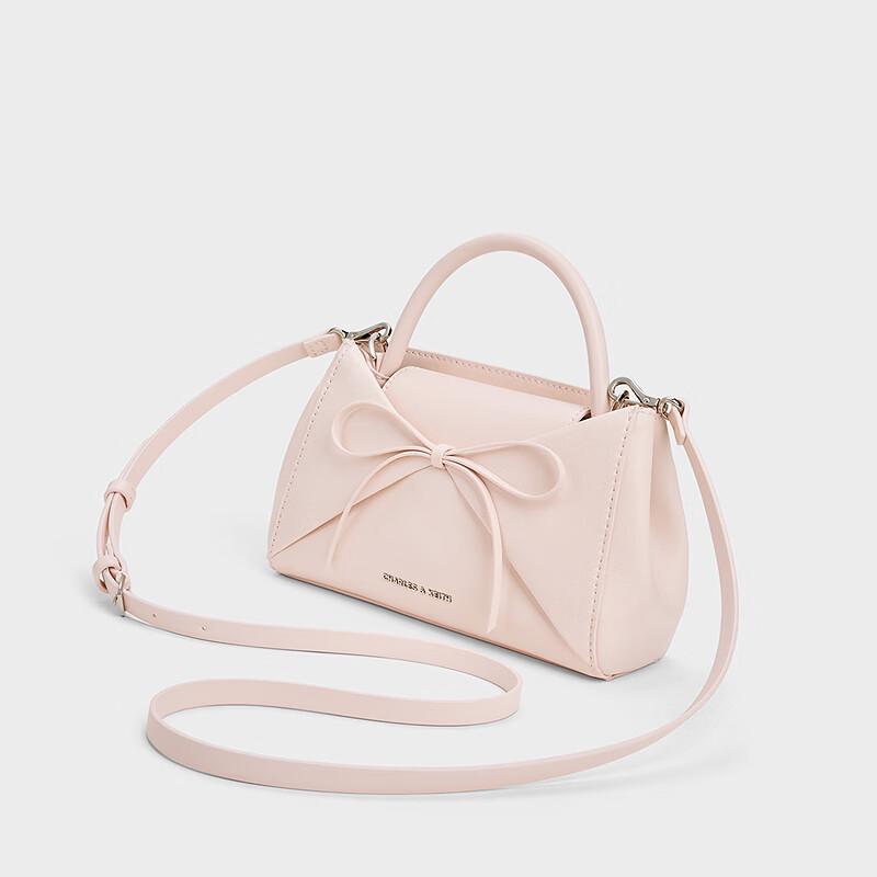 CHARLES & KEITH Bow Detail Top Handle Crossbody Bag