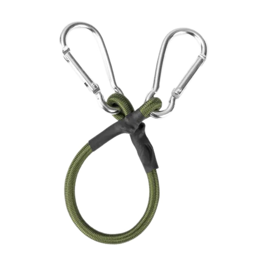 Heavy Duty Bungee Cord Elastic Tie Strap String with Carabiner Hook Strong Elastic Rope Cycling Luggage Packing Ropes