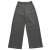 Mamba Women's Grey Wide-Leg Cotton Pants - New Spring Casual, Slimming, Drapey, Versatile Suit Style