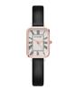 [BLANC CHER] BLANC CHER Ellure Roman Square Leather Women's Watch BW0605L-RRBK