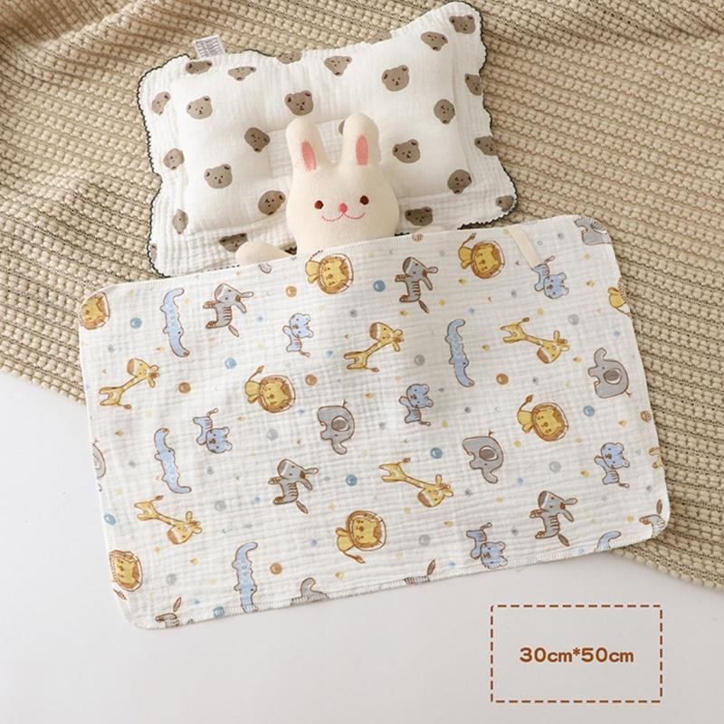 Soft & Quick Drying Baby Washcloth Absorbent Infant Gauze Towel Burp Cloth Perfect for Bath Time Feeding Diaper Changes