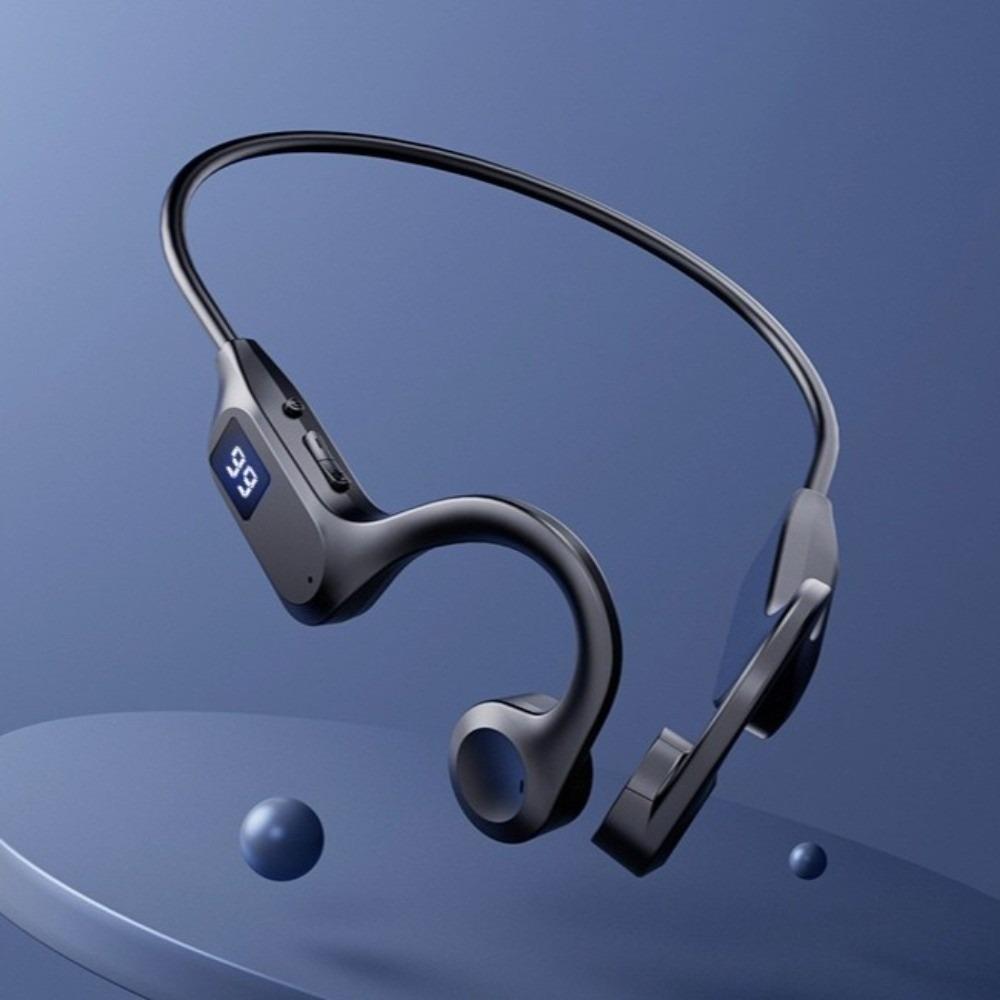 Built-in Mic Bluetooth Earphones Air Conduction Headphones Neck-Hanging Earbuds  Outdoor Activities