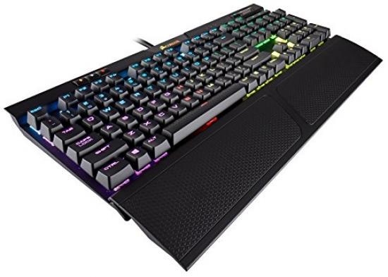 Corsair K70 RGB TKL Clavier USB QWERTZ Allemand Noir