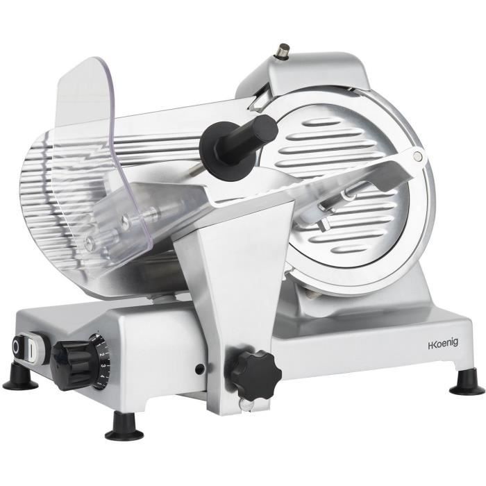 Fleischschneider - H.Koenig - MSX220 - 240 W - Klinge 220 mm - Dicke verstellbar 0-12 mm