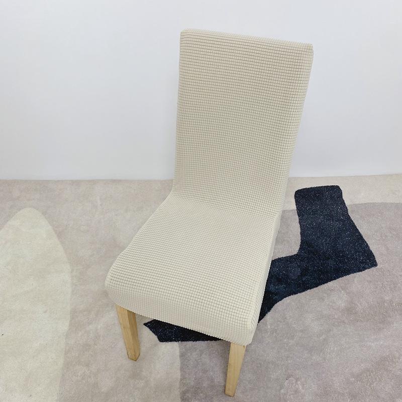 Corn Grid Thickened And Enlarged Fleece Grid Fleece Chair Cover Table And Chair Elastic Restaurant Chair Universal In All Seasons