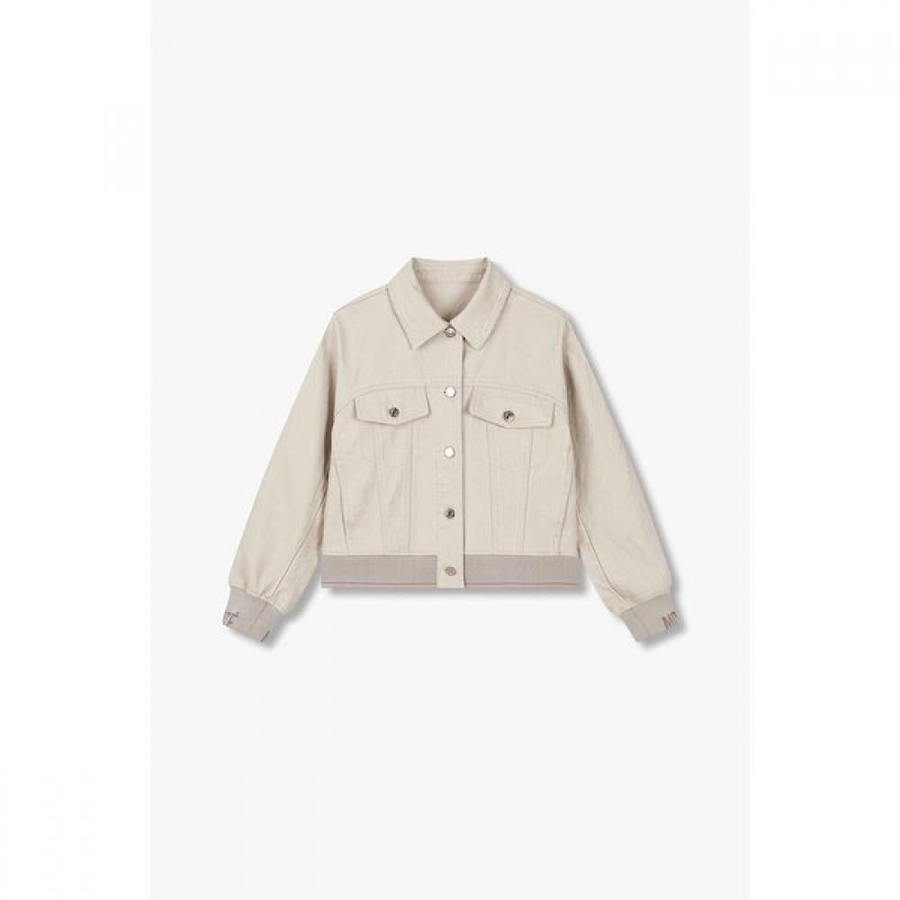 Vov Patch Washed Denim Jacket  7155355001 