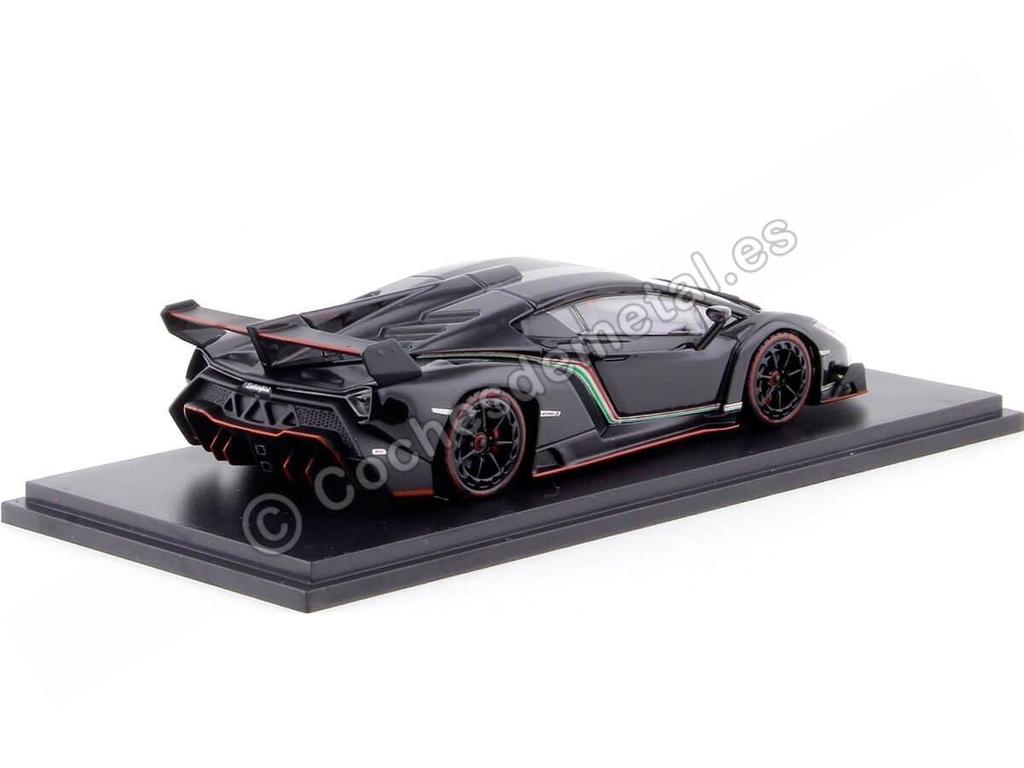 Kyosho Original Lamborghini Veneno Line Finished Product 1/43 Black/Red