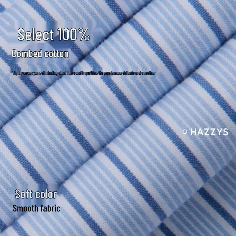 HAZZYS Damska koszula PHIZ w paski z długim rękawem do pracy