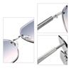 New Fashion Women Sunglasses Metal Mirror Leg Polygon UV400 Sun Glasses Outdoor Hiking Leisure Eyewear Oculos De Sol