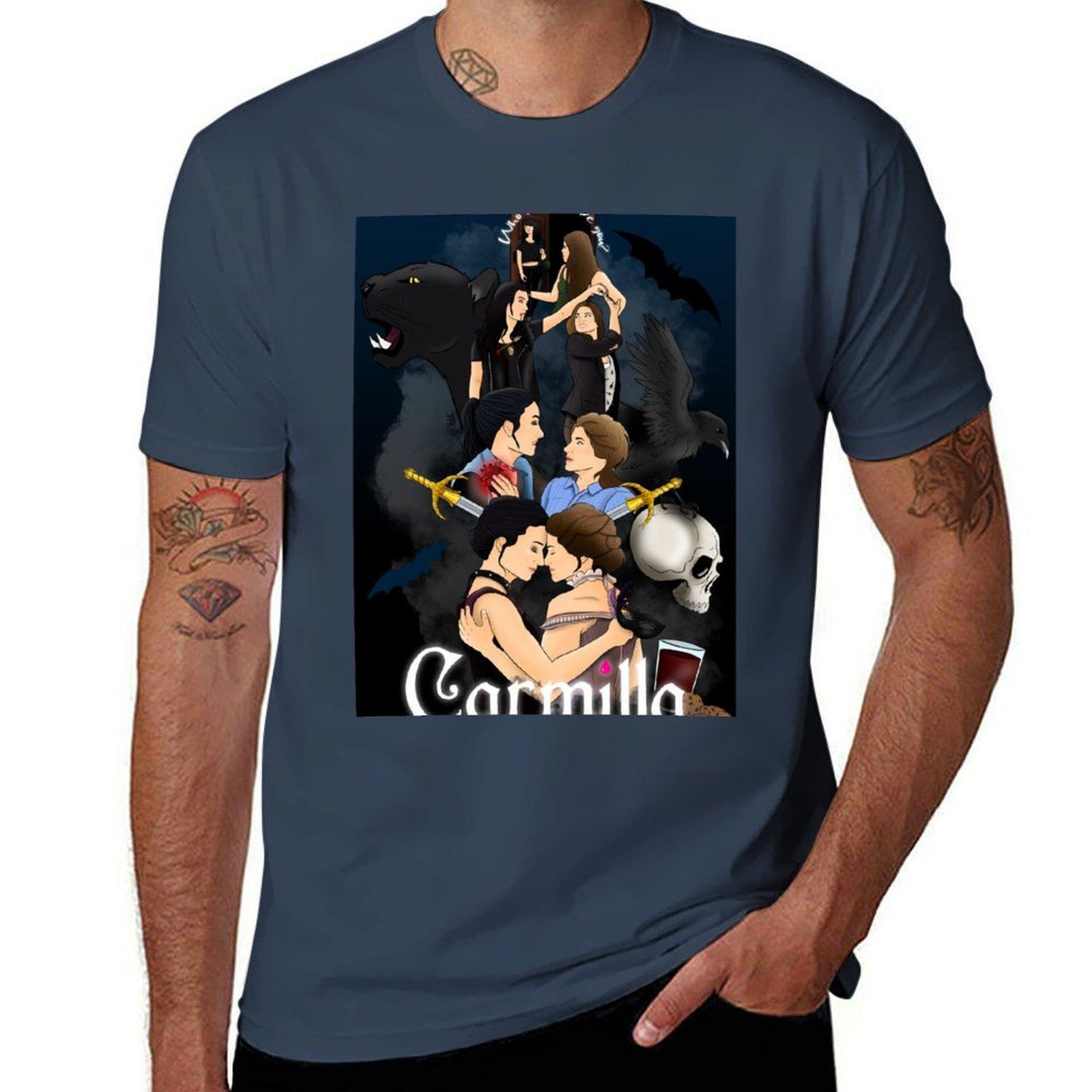 Carmilla poster TShirt Dry Fit Running Short Sleeve Top S