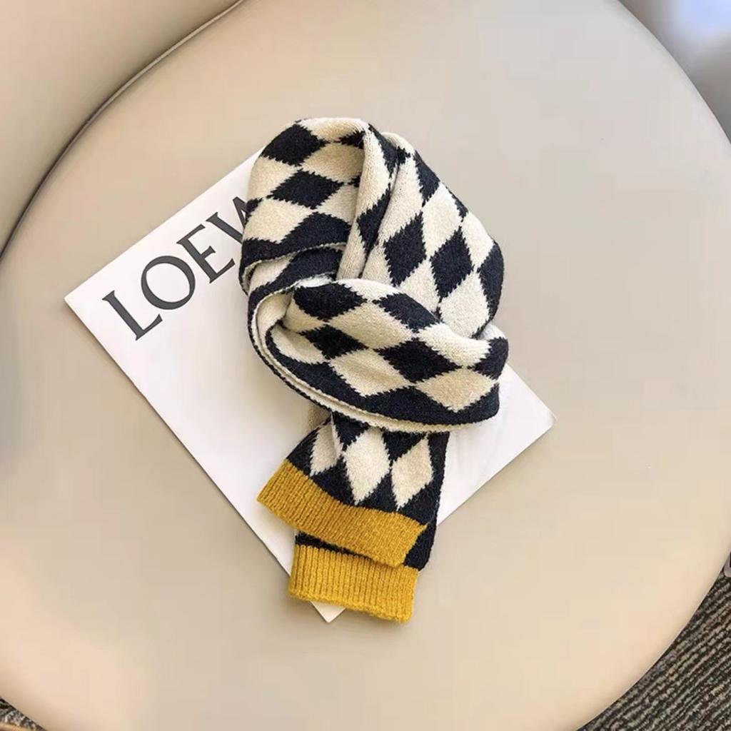 Winter Warm Kids Scarf Cartoon Unicorn Dinosaur Design Soft Cotton Neck Wrap Cozy Thermal Scarf For Children School Outdoor