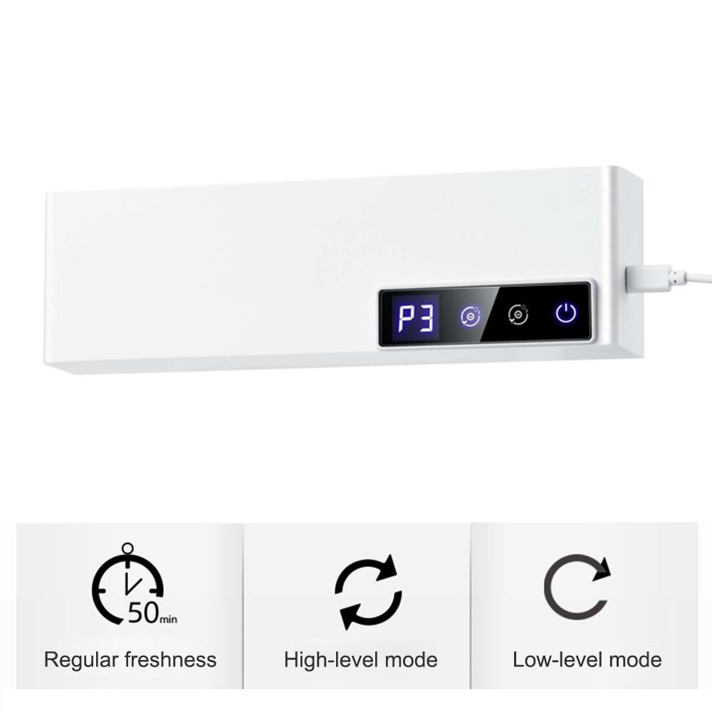 Mini domácí čistička vzduchu Ozonový sterilizátor Lze použít pro kancelář Šatník Botník