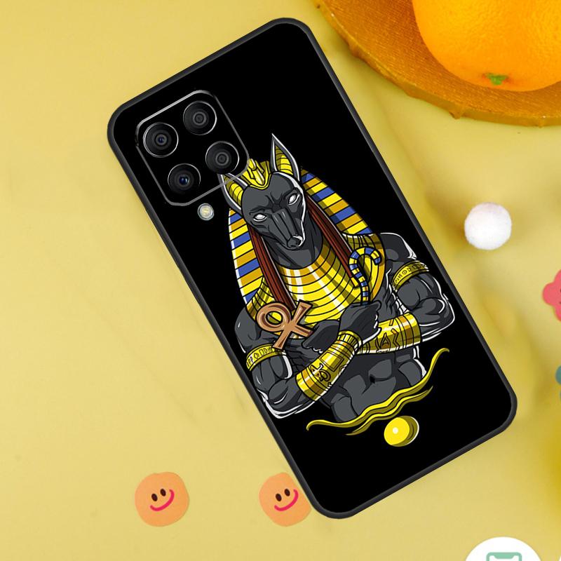Anubis Egyptian God For Samsung Galaxy M20 M30s M31 M51 M15 M55 M13 M23 M33 M53 M12 M32 M52 M14 M34 M54 Case
