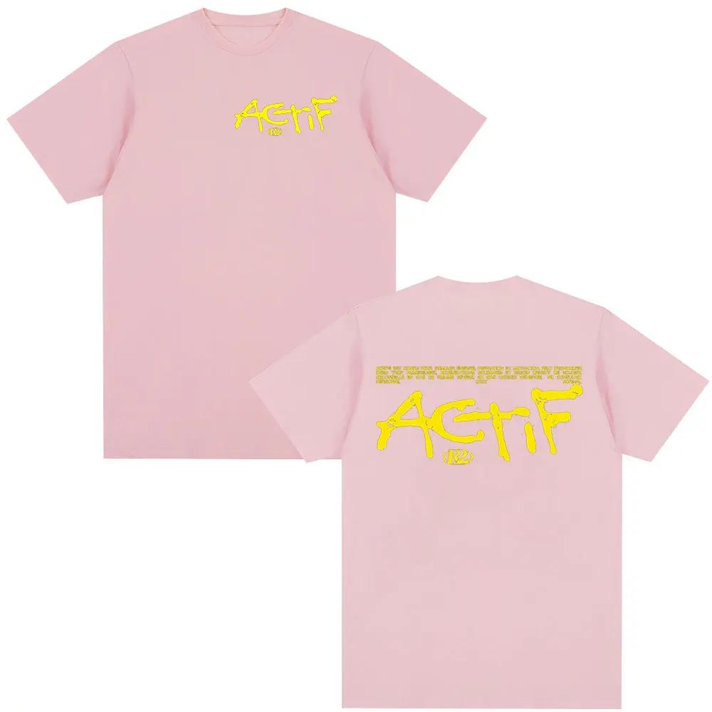 Rapper R2 Actif Album 2026 T Shirts Unisexs Women Clothing Casual Cotton Tshirt Fashion Harajuku Short Sleeve Top Streetwear