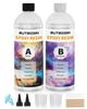 BUTIRESIN Epoxy Resin, 32oz/948ml, Two-Part Resin, 1:1 Volume Ratio, Large Capacity, Hard Type, Easy To Use, for Resin Art and Accessories, Handmade D