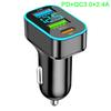 SEAMETAL Car Charger Fast Charging DC12V 24V USB Auto Charger QC3.0 PD Super Fast Charging Phone For Iphone Huawei Xiaomi OPPO