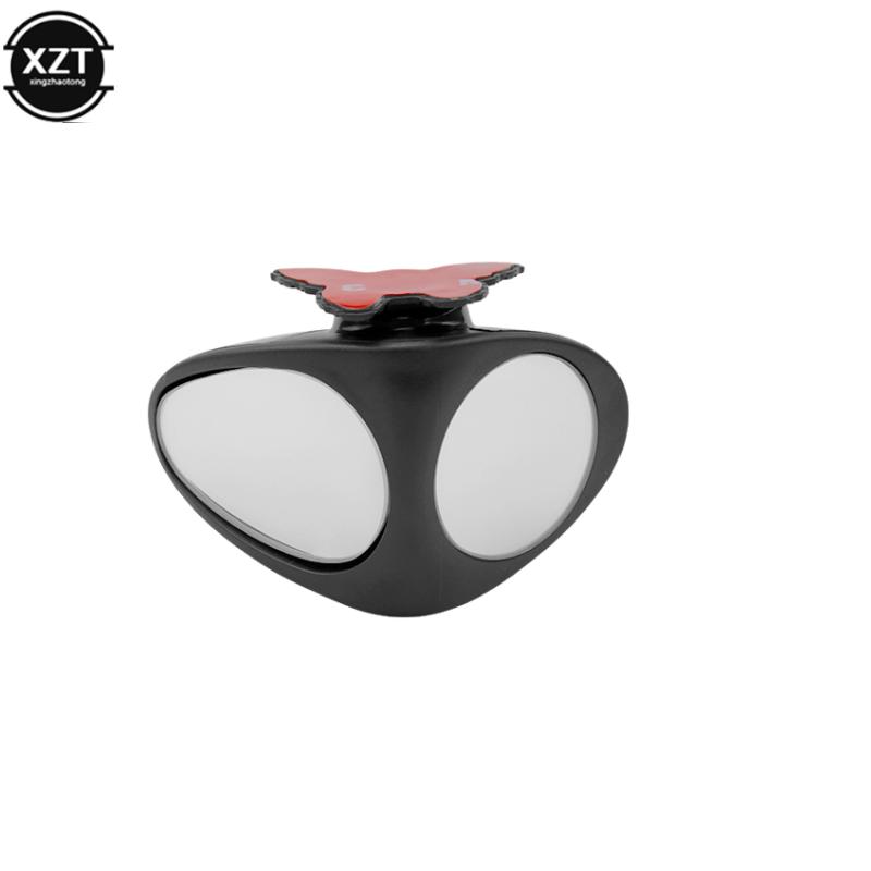 Вращающееся на 360 градусов 2 боковое автомобильное выпуклое зеркало для слепых зон — фото 11