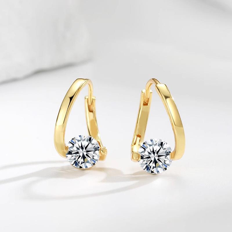 

New Korean Ins Style Temperament Irregular High Sense Fashion Light Luxury Earrings Earrings Women s Jewelry