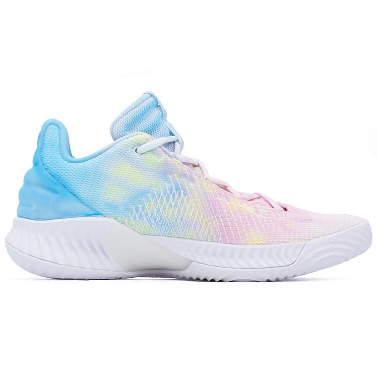 Adidas Pro Bounce 2018 Basketball Shoes Men's Low top Blue/Pink FW0903(team-M)-Random packaging bags