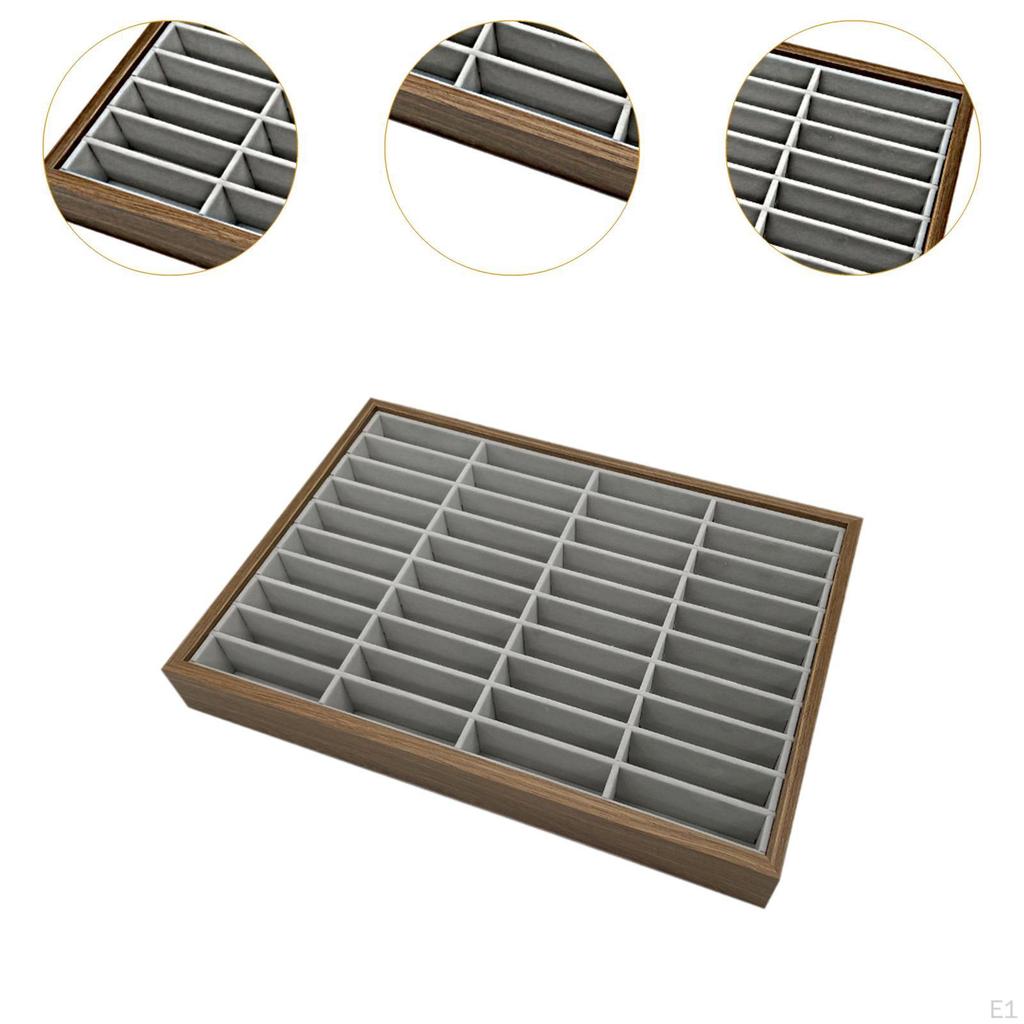 40 Slots Bracelets Tray Holder Jewelry for Men Women Versatile Space Saving Lightweight Storage