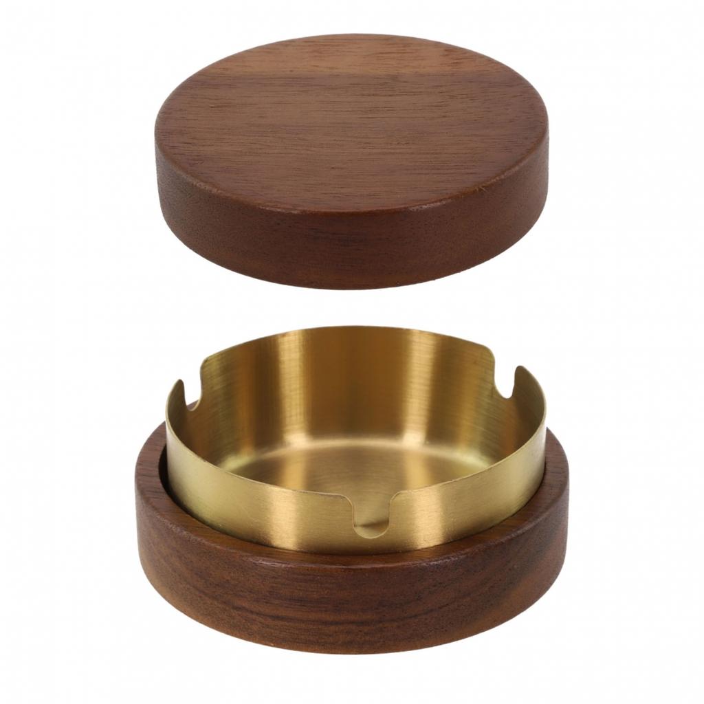 Spacious Wooden Tray with Detachable Stainless Steel Liner