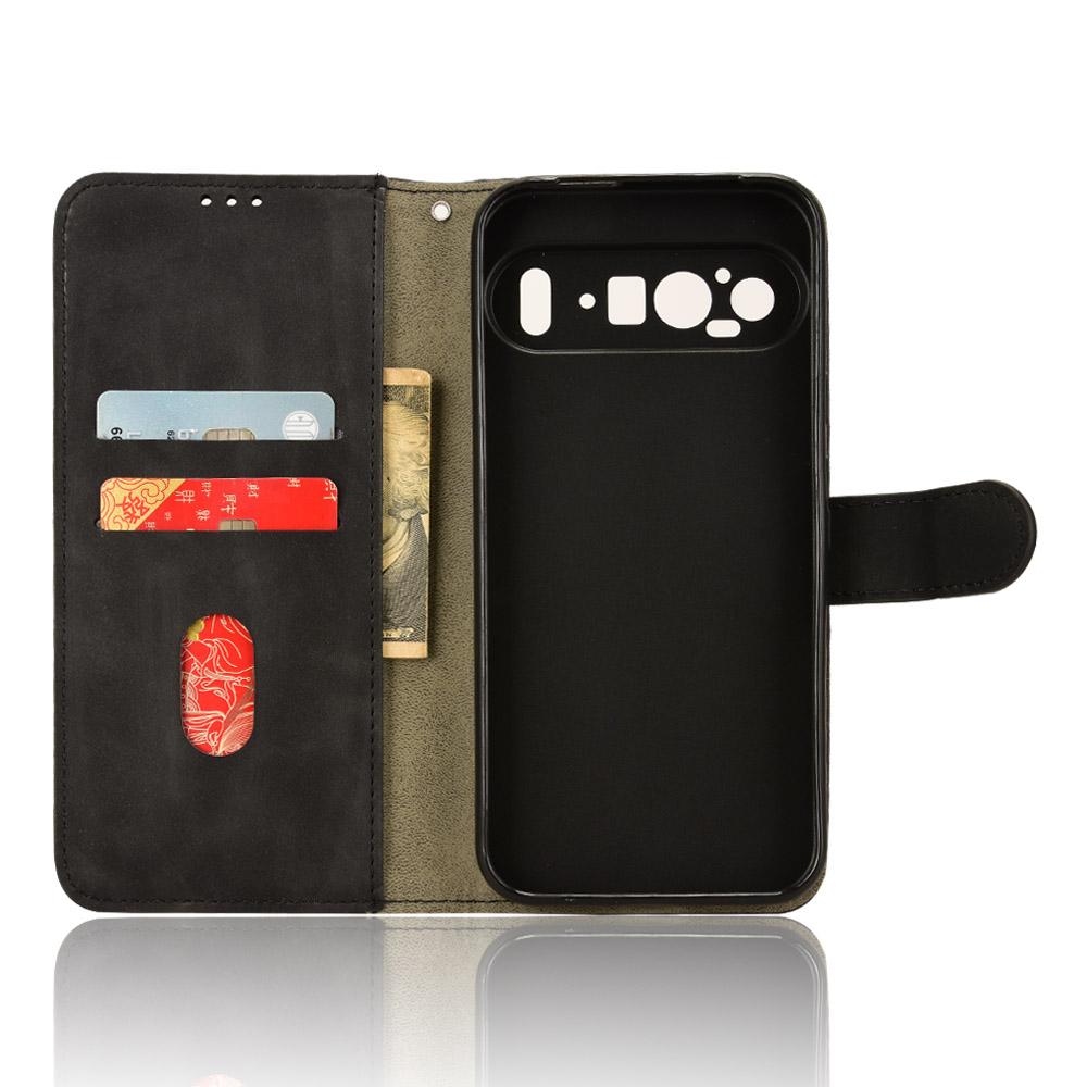 Für Google Pixel 9 Pro XL Hülle Brieftasche PU Leder Klappbar Magnetverschluss Handyhülle
