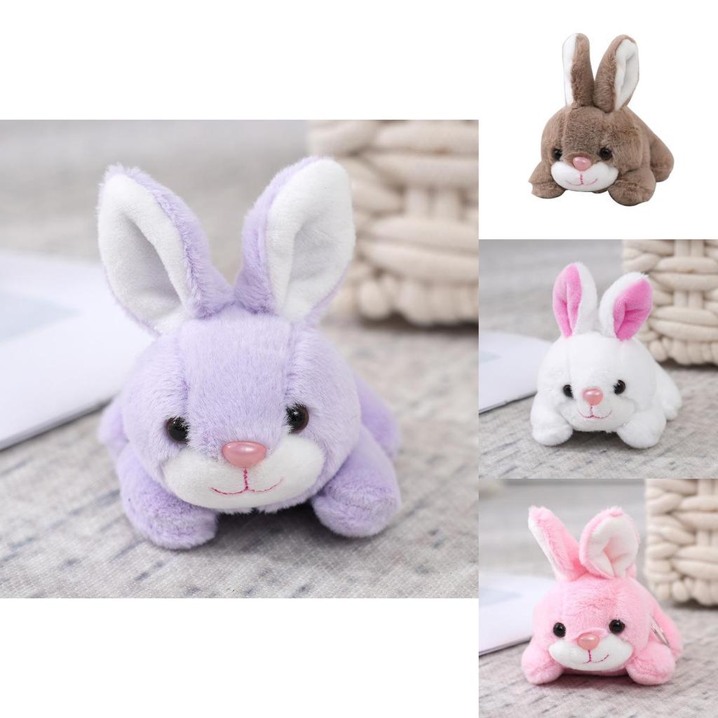Creative Cute Plush Rabbit Keychain Stylish Unique Bag Charm Delicate Adorable Couple Gift