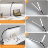 3 Color Modes Desk Light Extra Bright Gooseneck Smart Light Dimmable Clamp Desk Lighting  Workbench