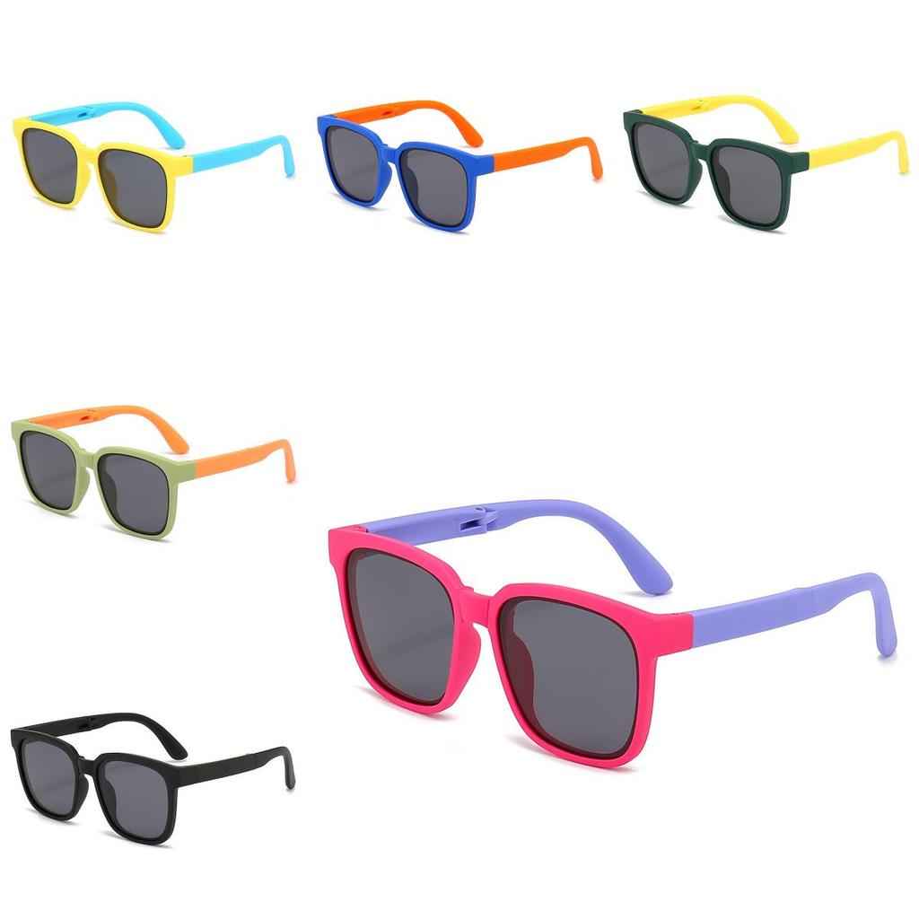Kids Polarized Sunglasses With Uv400 Protection For Outdoor Play And Fashion